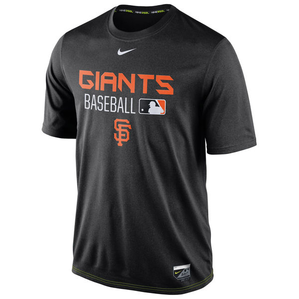 MLB Men San Francisco Giants Nike Legend Team Issue Performance TShirt  Black->->Sports Accessory